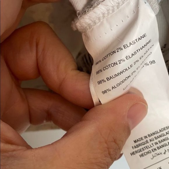 Addition Elle Women All Over Printed Cropped Boyfriend Jean Jacket Plus Size X - Picture 11 of 12